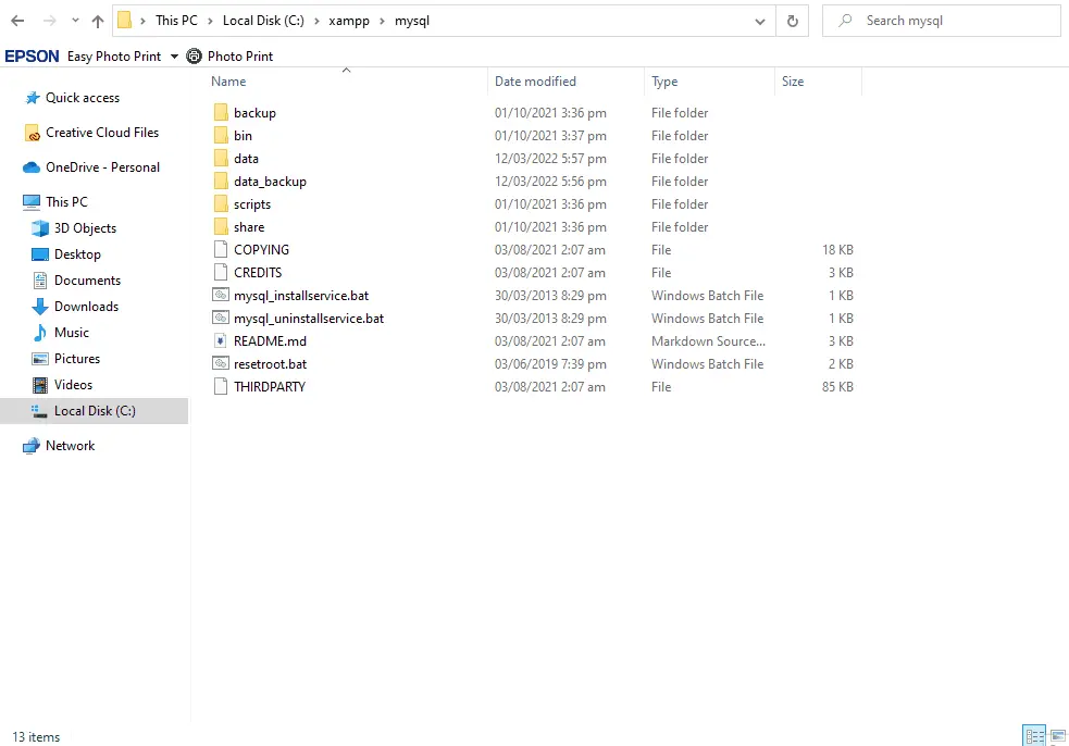 GIF of copying important file